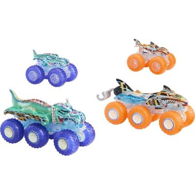Hot Wheels Monster Trucks Power Smashers tahač a truck Hot Wheels Monster Trucks Power Smashers tahač a truck