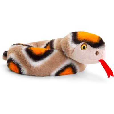 Keel Toys KEEL SE1472 - Had stočený 65 cm béžový Keel Toys KEEL SE1472 - Had stočený 65 cm béžový
