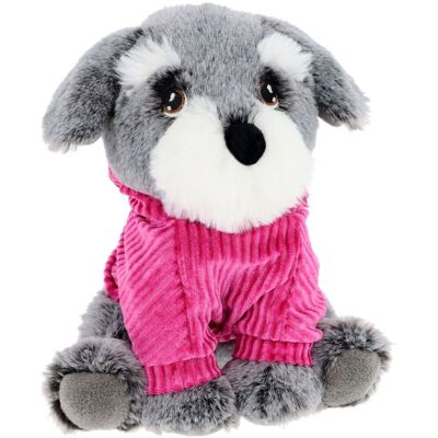 KEEL TOYS Keeleco Štěně v mikině 18 cm šedý KEEL TOYS Keeleco Štěně v mikině 18 cm šedý