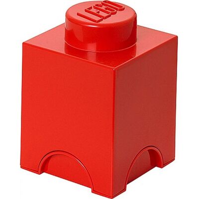 ROOM LEGO® Úložný box 12,5 x 12,5 x 18 cm Červený ROOM LEGO® Úložný box 12,5 x 12,5 x 18 cm Červený