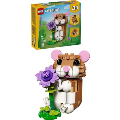 LEGO® 31376 Roztomilý křeček s květinou LEGO® 31376 Roztomilý křeček s květinou