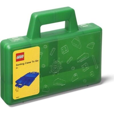 ROOM LEGO® úložný box TO-GO - zelená ROOM LEGO® úložný box TO-GO - zelená