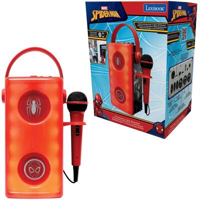 Lexibook Bluetooth reproduktor Spiderman s mikrofonem a světelnými efekty Lexibook Bluetooth reproduktor Spiderman s mikrofonem a světelnými efekty