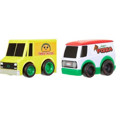 Little Tikes Crazy Fast 2-pack Zběsilé food trucky Little Tikes Crazy Fast 2-pack Zběsilé food trucky