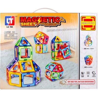 EPEE Magnetická stavebnice Magnetic Sheet 46 EPEE Magnetická stavebnice Magnetic Sheet 46