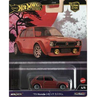 Mattel Hot Wheels prémiové auto – velikáni 73 Honda Civic Custom Mattel Hot Wheels prémiové auto – velikáni 73 Honda Civic Custom