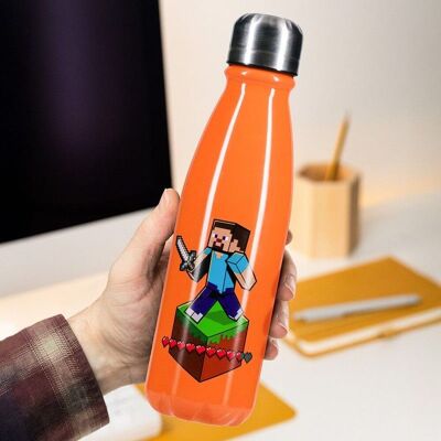 Paladone Minecraft láhev nerez 600 ml Paladone Minecraft láhev nerez 600 ml