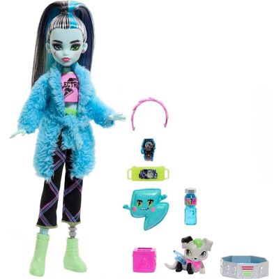 Mattel Monster High Creepover party panenka - Frankie Mattel Monster High Creepover party panenka - Frankie