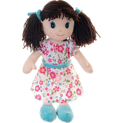 Měkká plyšová panenka Ema od Teddies - 40cm, Mluví a zpívá Měkká plyšová panenka Ema od Teddies - 40cm, Mluví a zpívá