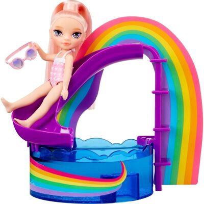 MGA Rainbow High Sada s malou sestřičkou – bazén MGA Rainbow High Sada s malou sestřičkou – bazén