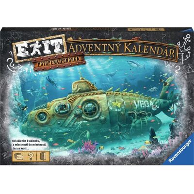 Ravensburger 235391 EXIT Adventní kalendář Ponorka SK Ravensburger 235391 EXIT Adventní kalendář Ponorka SK