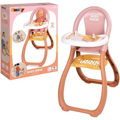 Smoby Jídelní židlička pro panenky Smoby Jídelní židlička pro panenky
