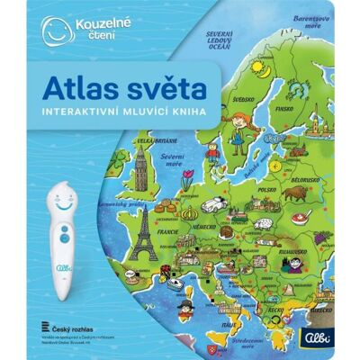 Albi Kouzelné čtení Atlas světa Albi Kouzelné čtení Atlas světa