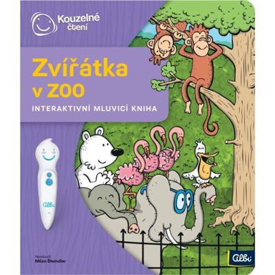 Albi Kouzelné čtení Kniha Zvířátka v ZOO Albi Kouzelné čtení Kniha Zvířátka v ZOO
