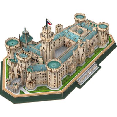 Cubicfun Puzzle 3D Zámek Hluboká Cubicfun Puzzle 3D Zámek Hluboká