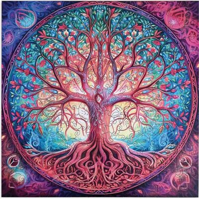 Epee Wooden puzzle Tree of Life II. A2 Epee Wooden puzzle Tree of Life II. A2