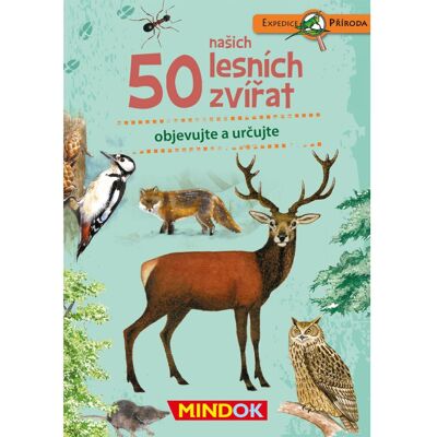 Mindok Expedice Příroda: 50 lesních zvířat Mindok Expedice Příroda: 50 lesních zvířat