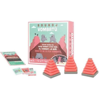 Asmodee Duel vombatů - Párty hra pro 3-6 hráčů Asmodee Duel vombatů - Párty hra pro 3-6 hráčů