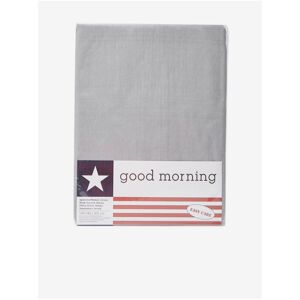 Good Morning 160/180 x 200 cm - Světle šedé elastické žerzejové prostěradlo Good Morning - unisex - světle šedá