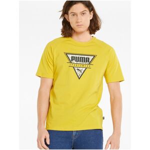 Puma Žluté pánské tričko Puma Summer - male - žlutá - M