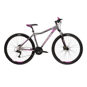 Kross Dámské kolo Kross LEA 5.0 27,5" graphite/pink/violet matte 2022