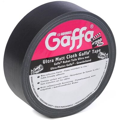 Advance Tapes Gaffa At200 Black 50 M Advance Tapes Gaffa At200 Black 50 M