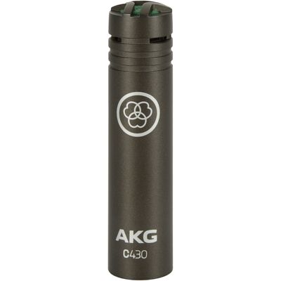 AKG C430 - Mikrofon pro živé/studiové použití - Kompaktní, redukuje šumy AKG C430 - Mikrofon pro živé/studiové použití - Kompaktní, redukuje šumy