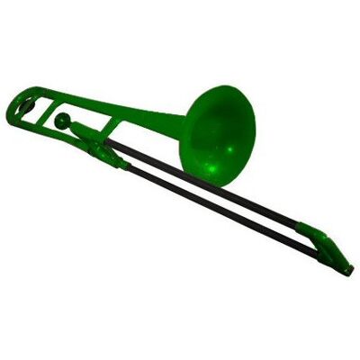 Pbone Plastic Trombone Green Pbone Plastic Trombone Green