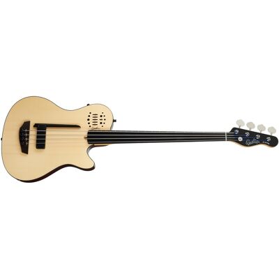 Godin A4 Ultra Natural Fretless A/e With Bag Godin A4 Ultra Natural Fretless A/e With Bag