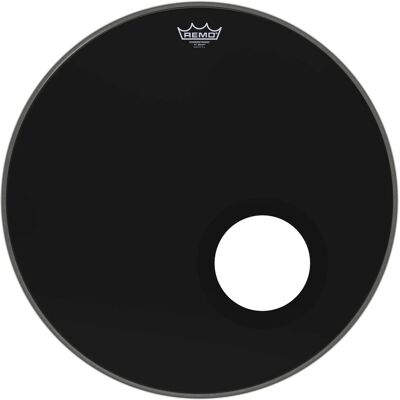 Remo 22" Powerstroke 3 Ebony S 5" Otvorem Remo 22" Powerstroke 3 Ebony S 5" Otvorem
