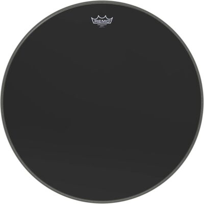 Remo 24" Ambassador Ebony Remo 24" Ambassador Ebony
