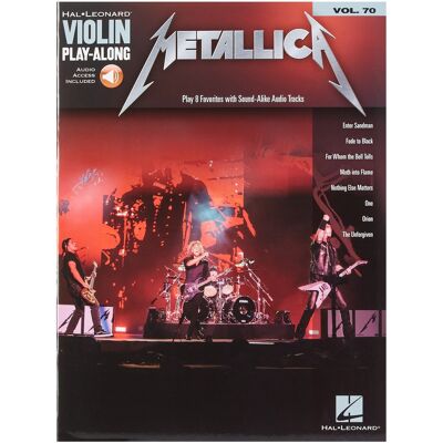 Ms Violin Play-Along Volume 70: Metallica Ms Violin Play-Along Volume 70: Metallica