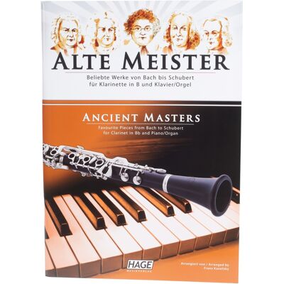 Ms Ancient Masters For Clarinet In Bb And Piano/organ Ms Ancient Masters For Clarinet In Bb And Piano/organ