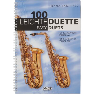 Ms 100 Easy Duets For 2 Saxophones Ms 100 Easy Duets For 2 Saxophones