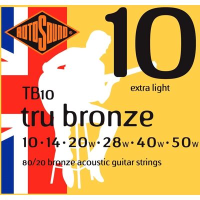 Rotosound Tb 10 Tru Bronze Rotosound Tb 10 Tru Bronze