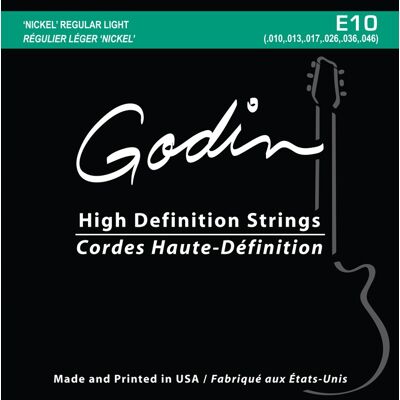 Godin E-10 Electric High-Definition Strings Godin E-10 Electric High-Definition Strings