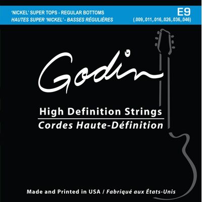 Godin E-9 Electric High-Definition Strings Godin E-9 Electric High-Definition Strings