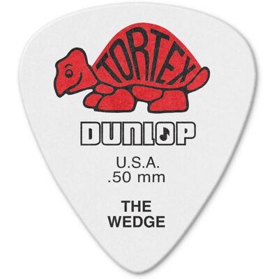 Dunlop Tortex Wedge 0.50 Dunlop Tortex Wedge 0.50