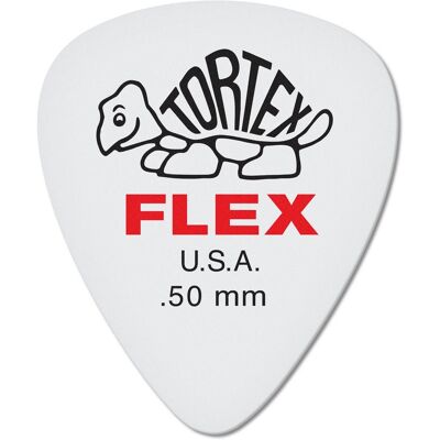 Dunlop Tortex Flex Standard 0.50 Dunlop Tortex Flex Standard 0.50