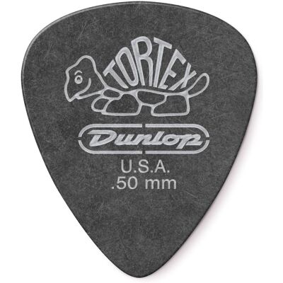 Dunlop Tortex Pitch Black 0.5 Dunlop Tortex Pitch Black 0.5