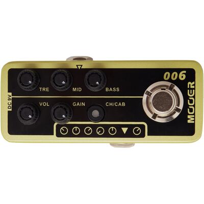Mooer Micro Preamp 006 Us Classic Deluxe Mooer Micro Preamp 006 Us Classic Deluxe