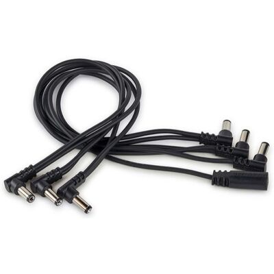 Rockboard Flat Daisy Chain Cable 6 Outputs Angled Rockboard Flat Daisy Chain Cable 6 Outputs Angled