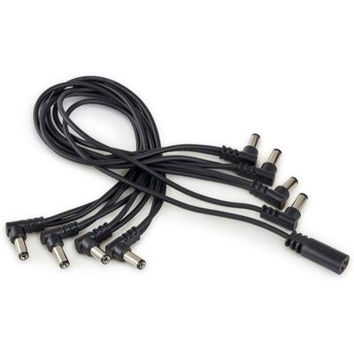 Rockboard Flat Daisy Chain Cable 8 Outputs Angled Rockboard Flat Daisy Chain Cable 8 Outputs Angled