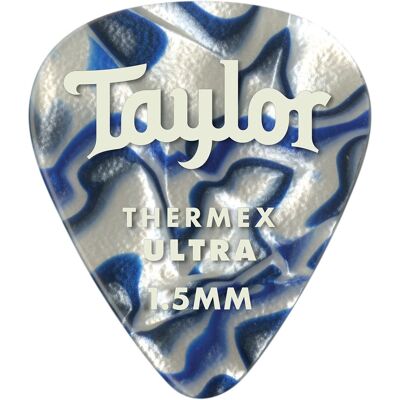 Taylor Premium Darktone Thermex Ultra Picks 351 1.50 Blue Swirl Taylor Premium Darktone Thermex Ultra Picks 351 1.50 Blue Swirl