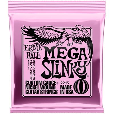 Ernie Ball 2213 Nickel Wound Mega Slinky Ernie Ball 2213 Nickel Wound Mega Slinky