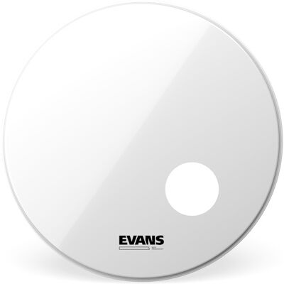 Evans 18" Eq3 Reso Smooth White Evans 18" Eq3 Reso Smooth White