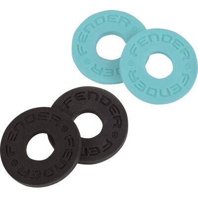 Fender Strap Blocks Black & Daphne Blue Fender Strap Blocks Black & Daphne Blue