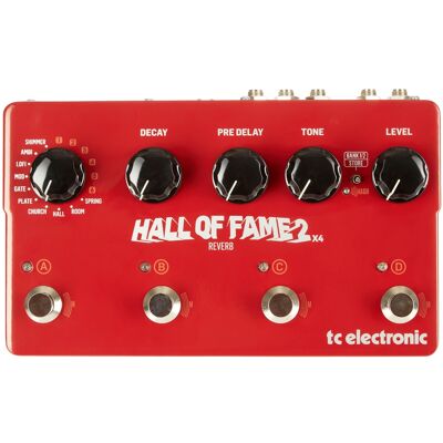 Tc Electronic Hall Of Fame 2 X4 Reverb Tc Electronic Hall Of Fame 2 X4 Reverb