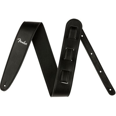 Fender Vegan Leather Strap Black 2.5" Fender Vegan Leather Strap Black 2.5"