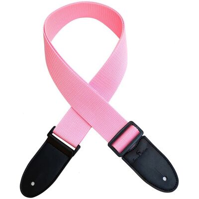 Soundsation Poly Guitar Strap Pink Soundsation Poly Guitar Strap Pink